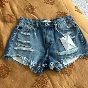 KANCAN Los Angeles denim shorts